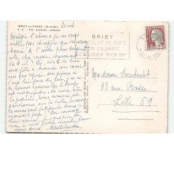 BRIEY-en-FORÊT: vue générale vue aérienne 10x15 - très bon état