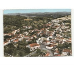 CIREY-sur-VEZOUVE: vue générale le centre le château et la vallée du chatillon vue aérienne 10x15 - très bon état