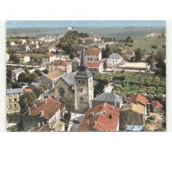 BRIEY: l'église vue aérienne 10x15 - très bon état
