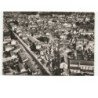 DOMBASLE-sur-MEURTHE: au centre la place du marché, rue carnot et rue nationale vue aérienne 10x15 - très bon état
