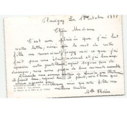 FLAVIGNY-sur-MOSELLE: la maison de la mère et de l'enfant vue aérienne 10x15 - très bon état