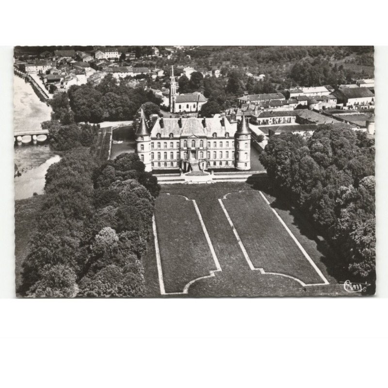 HAROUE: château de craon XVIIIe siècle vue aérienne 10x15 - très bon état