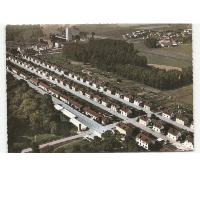 JARNY: cités de droitaumont vue aérienne 10x15 - très bon état