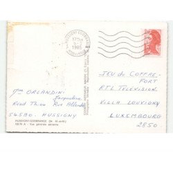 HUSSIGNY-GODBRANGE: vue générale vue aérienne 10x15 - très bon état