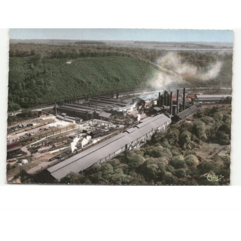 JOEUF: vue générale vue aérienne 10x15 - très bon état