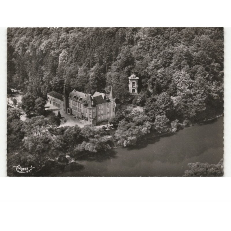 LIVERDUN: château de la flie vue aérienne 10x15 - très bon état
