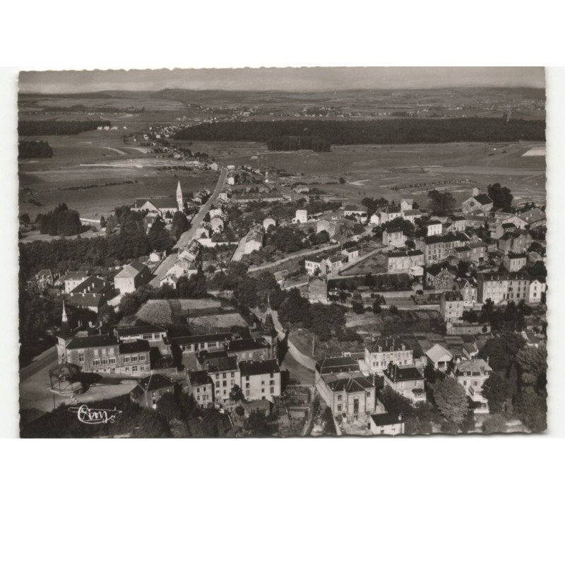 LONGWY: mont saint-martin vue aérienne 10x15 - très bon état