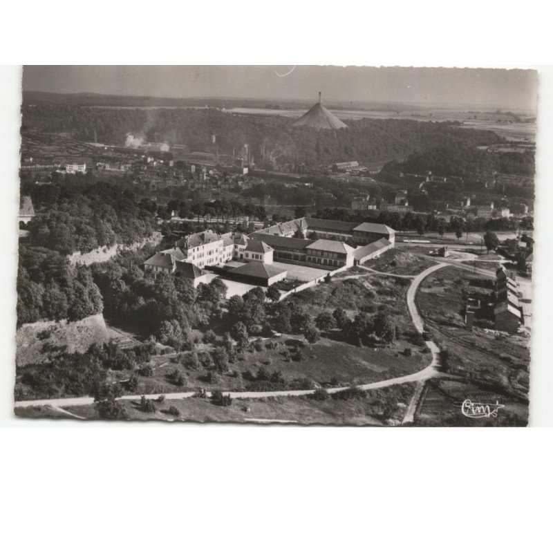 LONGWY: longwy-haut vue aérienne 10x15 - très bon état