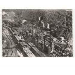 LONGWY: usine de senelle vue aérienne 10x15 - très bon état