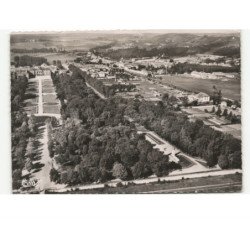 LUNEVILLE: le château et quai des petits bosquets vue aérienne 10x15 - état