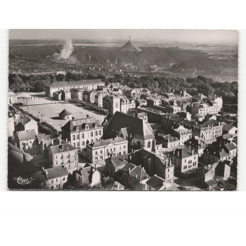 LONGWY HAUT: vue aérienne 10x15 - très bon état