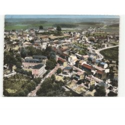 MONT-SAINT-MARTIN: vue générale, en 1er plan, l'hôtel-dieu vue aérienne 10x15 - état