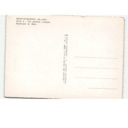 MONT-SAINT-MARTIN: vue générale, boulevard de metz vue aérienne 10x15 - très bon état