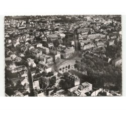 NANCY: porte desilles et boulevard charles V vue aérienne 10x15 - très bon état