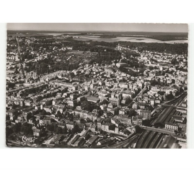 NANCY: vue générale vue aérienne 10x15 - très bon état