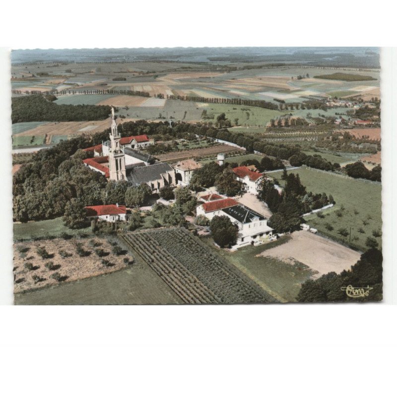NOTRE-DAME-de-SION: pèlerinage vue aérienne 10x15 - très bon état