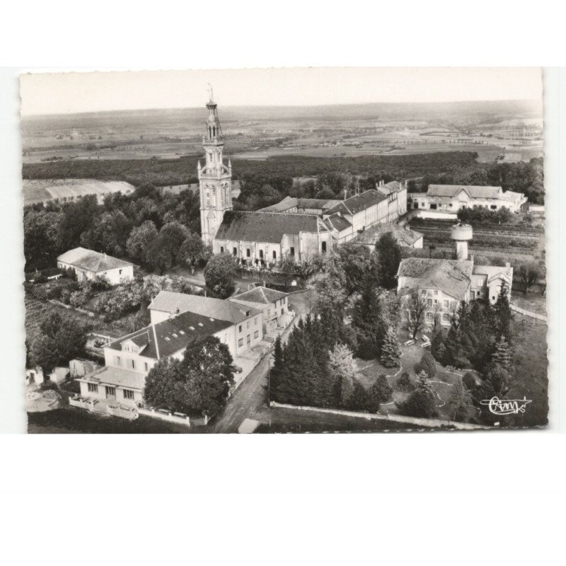 NOTRE-DAME-de-SION: pèlerinage, vue générale vue aérienne 10x15 - très bon état