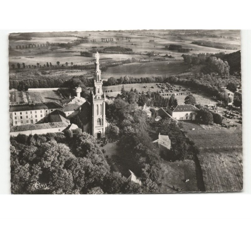 NOTRE-DAME-de-SION: pèlerinage, vue générale vue aérienne 10x15 - état