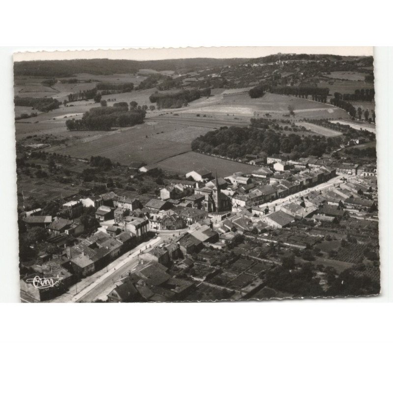 PAGNY-sur-MOSELLE: vue panoramique vue aérienne 10x15 - très bon état