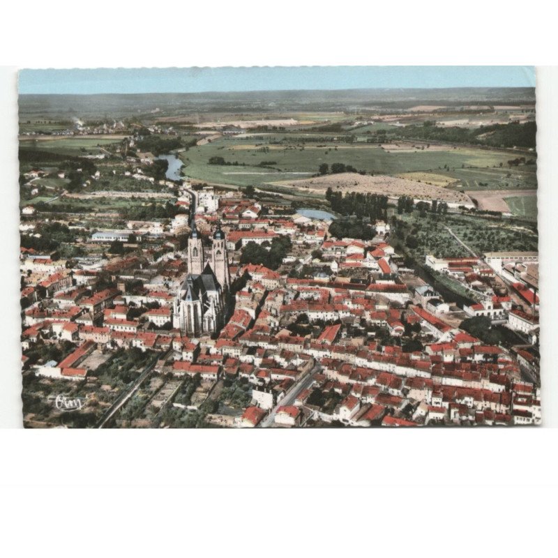 SAINT-NICOLAS-de-PORT: vue générale vue aérienne 10X15 - très bon état
