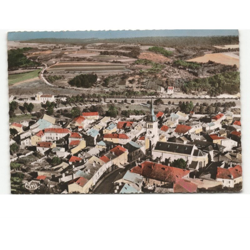 THIAUCOURT: vue générale vue aérienne 10X15 - très bon état