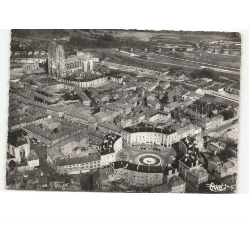 TOUL: vue générale vue aérienne 10X15 - très bon état