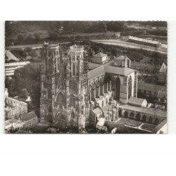TOUL: la cathédrale vue aérienne 10X15 - très bon état