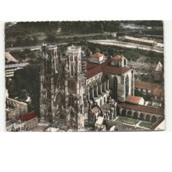 TOUL: la cathédrale vue aérienne 10X15 - état