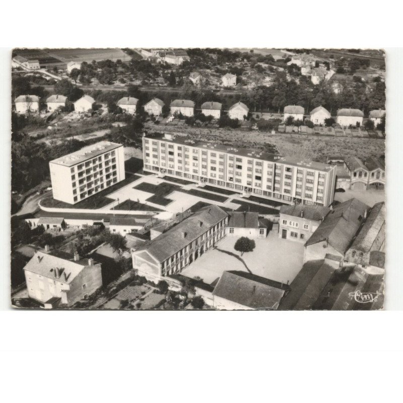 TOUL: le quai drouas vue aérienne 10X15 - très bon état