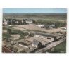 MONTS-sur-GUESNE: vue générale, le château, les écoles, le parc des sports vue aérienne 10x15 - très bon état