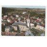 NIEUIL-L'ESPOIR: l'église au centre du bourg vue aérienne 10x15 - très bon état