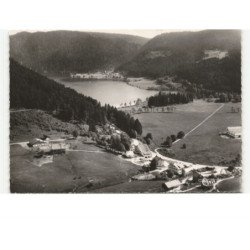 LONGEMER-XONRUPT: les hôtels et le lac vue aérienne 10x15 - très bon état