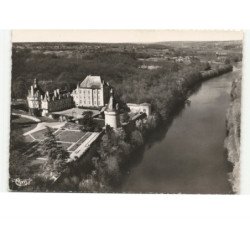 BONNES: le château du touffou vue aérienne 10x15 - très bon état