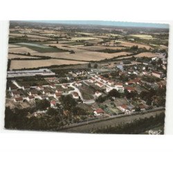 CIVRAY: vue générale vue aérienne 10x15 - très bon état
