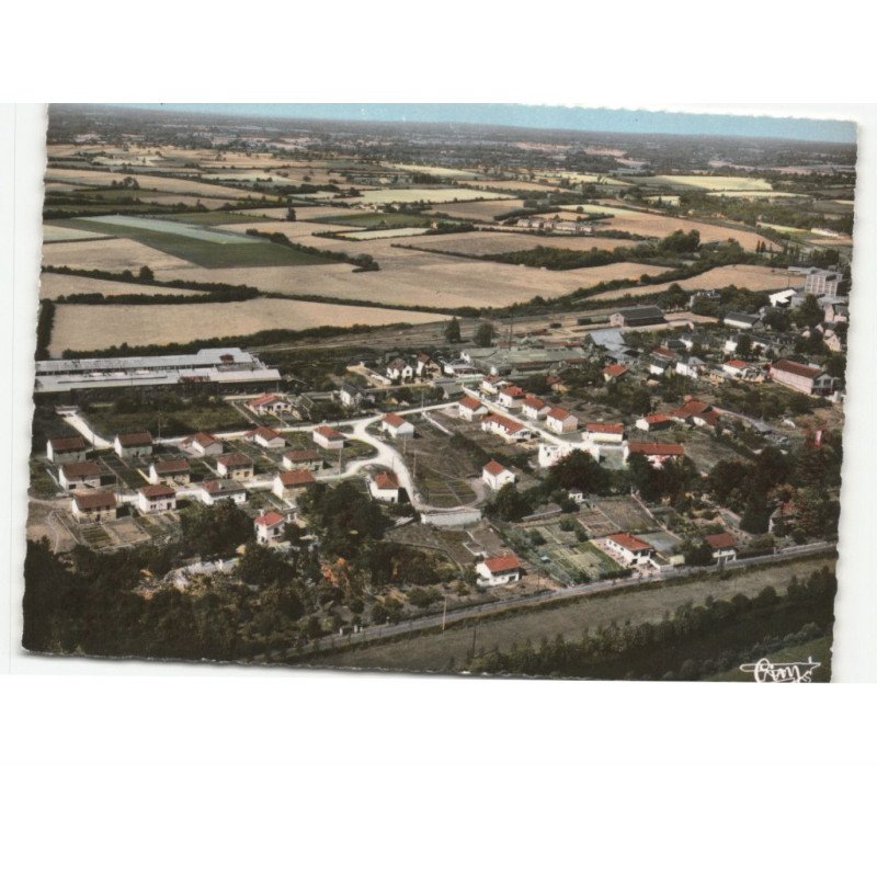 CIVRAY: vue générale vue aérienne 10x15 - très bon état