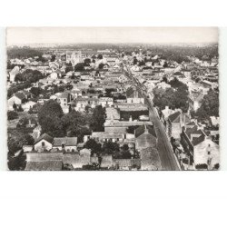 CHALLANS: vue panoramique vue aérienne 10x15 - très bon état
