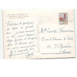 BEAUVOIR-sur-MER: le moulin à Jean Biron vue aérienne 10x15 - état