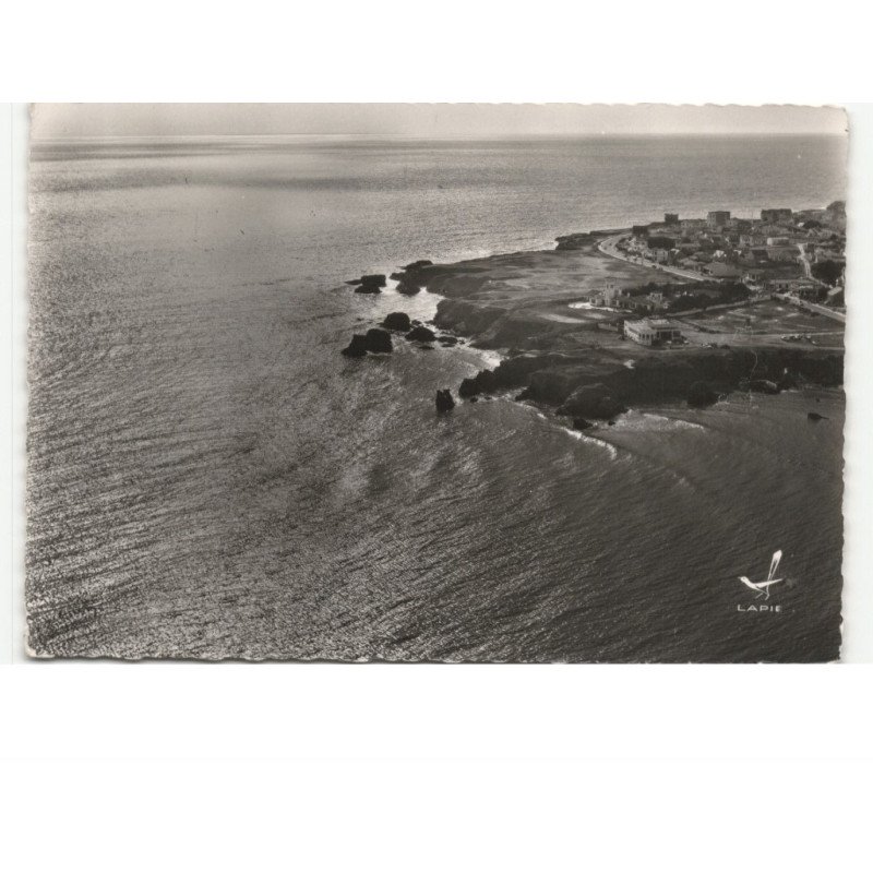 CROIX-de-VIE: la corniche vue aérienne 10x15 - très bon état