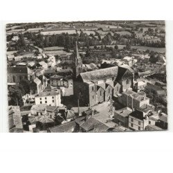 CHAVAGNES-en-PAILLERS: quartier de l'église vue aérienne 10x15 - très bon état