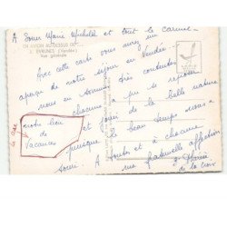 EVRUNES: vue générale vue aérienne 10x15 - très bon état