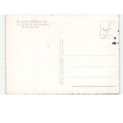CROIX DE VIE: un coin du port vue aérienne 10x15 - très bon état