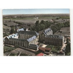 MORMAISON: communauté des religieuses des sacrés-coeurs de jésus et marie vue aérienne 10x15 - très bon état