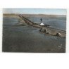 VENDEE: passage du gois, le gois à marée basse, un parking vue aérienne 10x15 - état