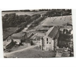 JARD-sur-MER: abbaye royale notre-dame de lieu dieu vue aérienne 10x15 - très bon état