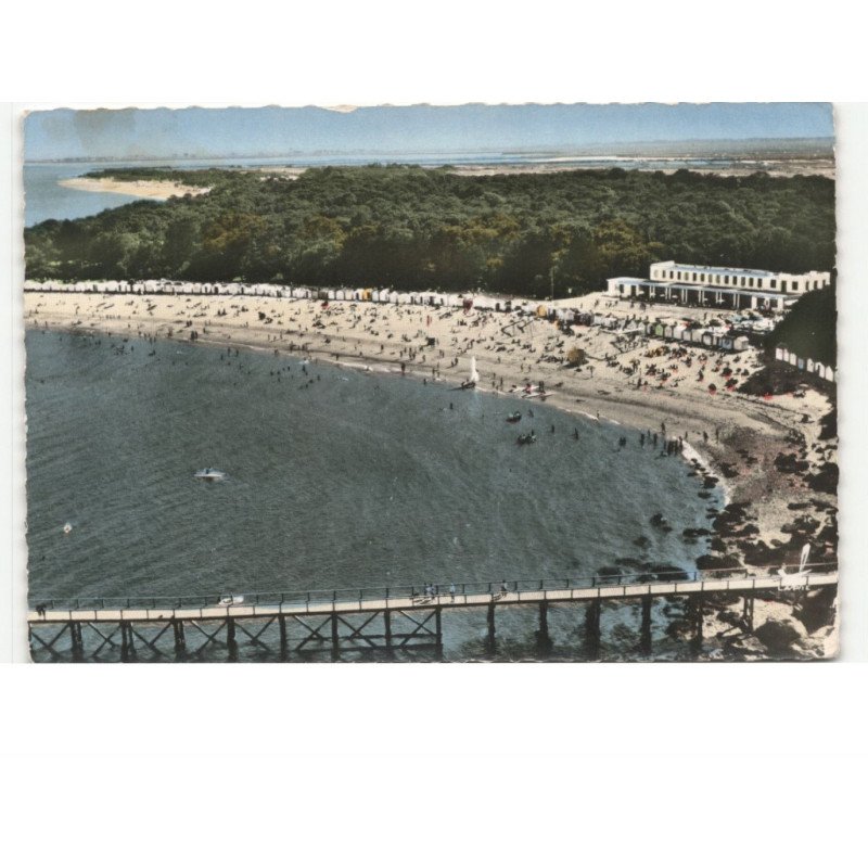 NOIRMOUTIER: la plage des dames vue aérienne 10x15 - très bon état