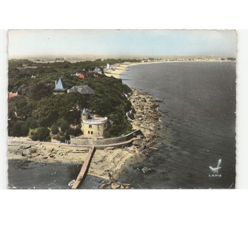 L'ILE DE NOIRMOUTIER: l'anse de la claire vue aérienne 10x15 - très bon état