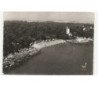 ILE DE NOIRMOUTIER: l'anse rouge, la plage vue aérienne 10x15 - très bon état