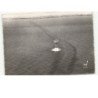 ILE DE NOIRMOUTIER: passage du gois, la route nationale 148 recouverte par la mer vue aérienne 10x15 - très bon état