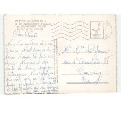 NOIRMOUTIER: le port et vue générale vue aérienne 10x15 - très bon état