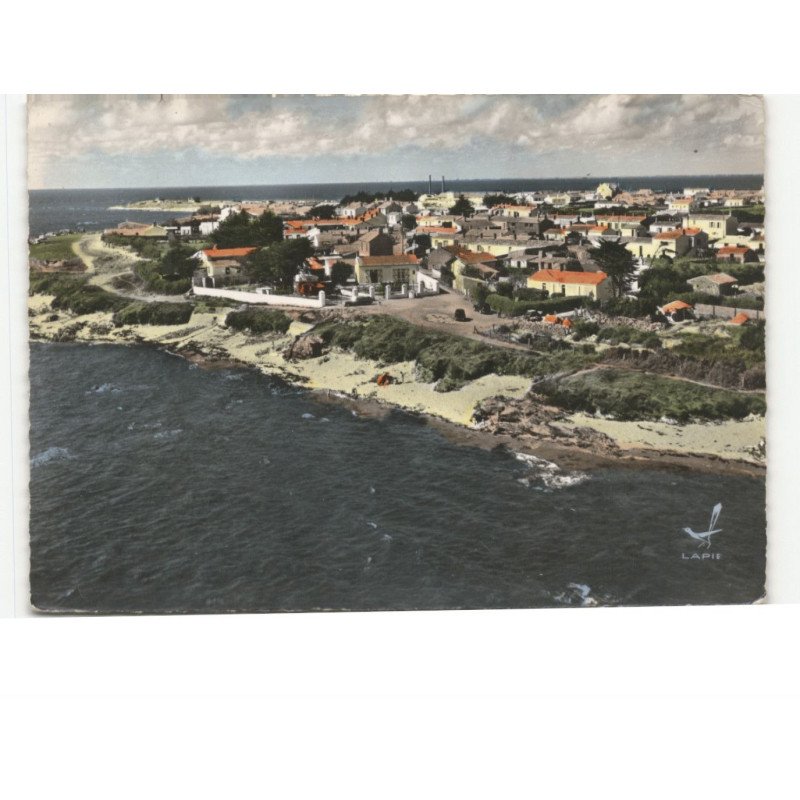 L'HERBAUDIERE: la corbière vue aérienne 10x15 - très bon état